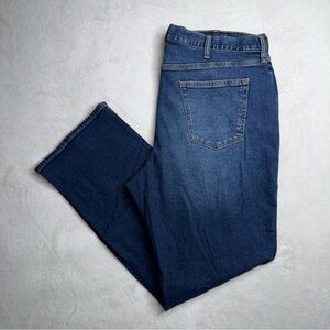 Old Navy Straight Built In Flex Blue Jeans Denim Men’s Size 40x32